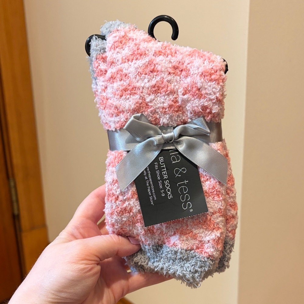 2/$7 if you bundle w/ another pair of butter socks. NWT from Paper Store
